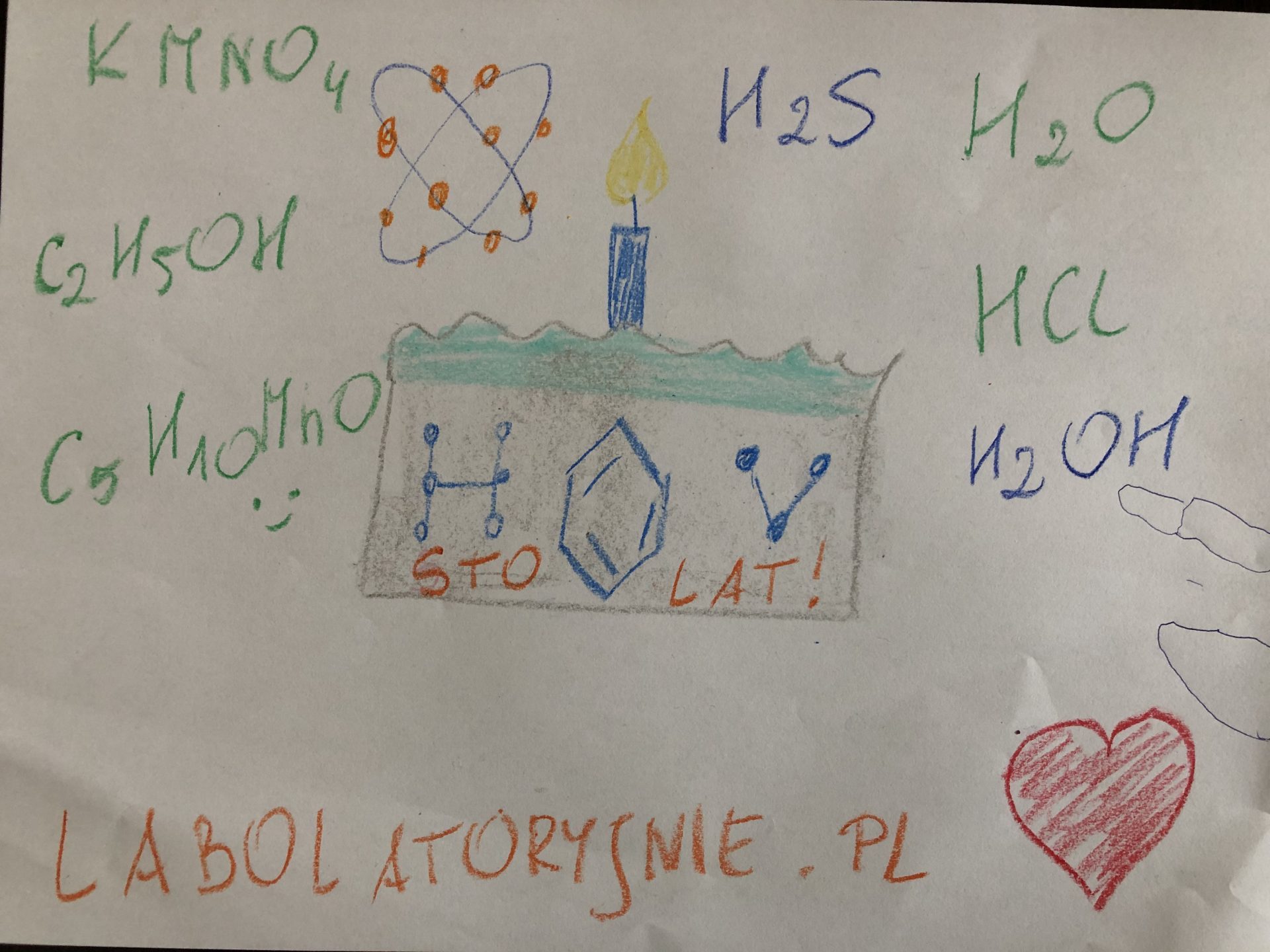 Chemiczny tort