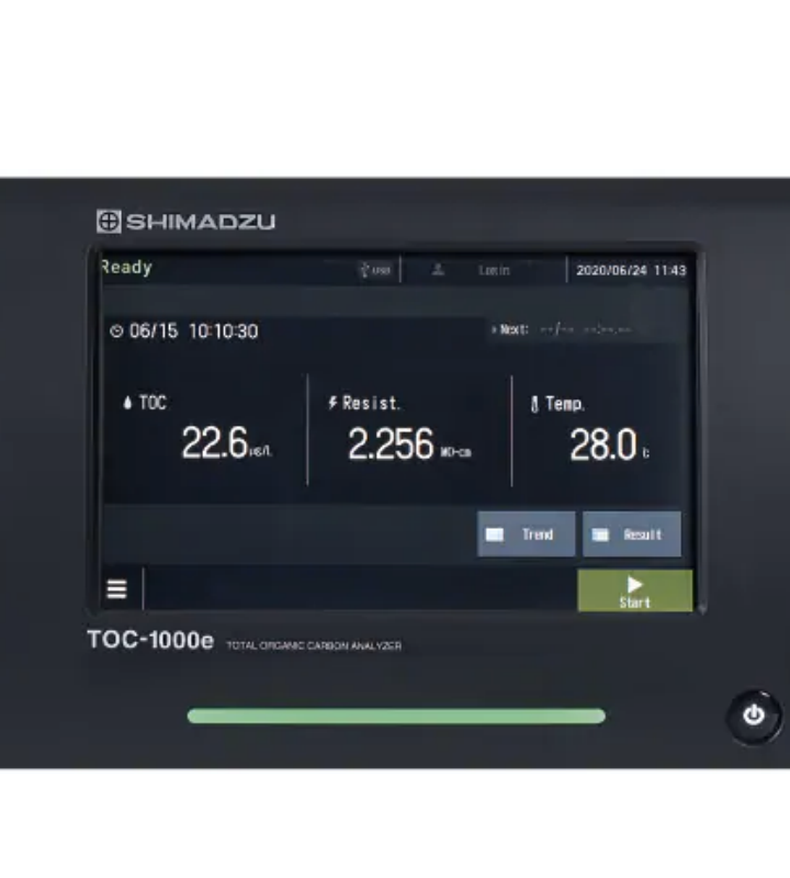 TOC-1000e – analizator OWO do badania wody czystej