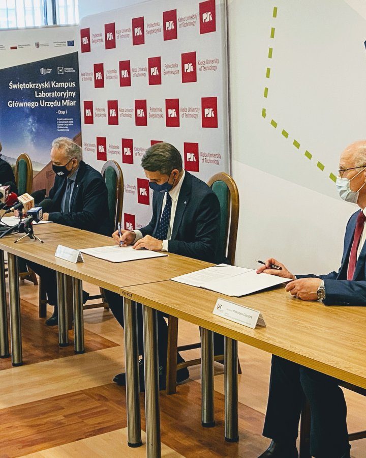 Trójstronne porozumienie intencyjne pomiędzy GUM a PŚK oraz UJK w Kielcach podpisane
