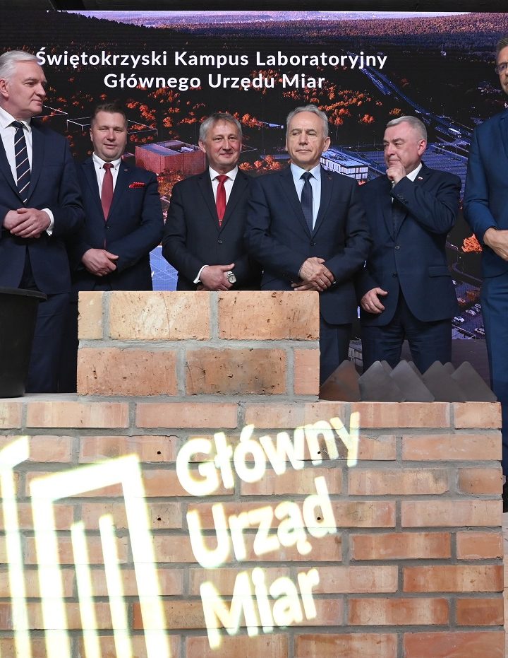 Akt Erekcyjny pod budowę Świętokrzyskiego Kampusu Laboratoryjnego GUM wmurowany