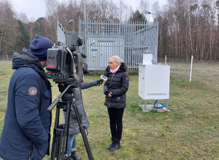 GIOŚ zaprezentował stanowiska pomiarowe włączone do nowego systemu pomiarów i ocen depozycji atmosferycznej